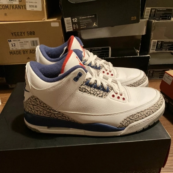 Nike Air Jordan 3 True Blue - Picture 2 of 4